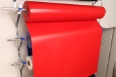 Сверхлегкая лодочная ткань 400 гр/м2 Красный рулон 50м RemLodok-Shop.ru