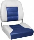 Кресло сиденье для лодки Premium (Серо -Синий) RemLodok-Shop.ru