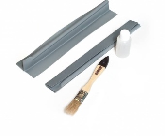 Ликтрос 150см+клей+кисть+отвердитель (Серый) RemLodok-Shop.ru