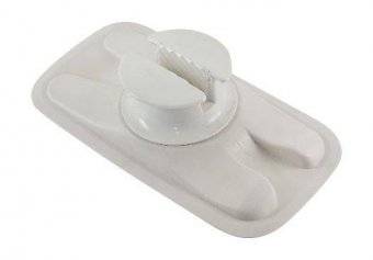 Рым якорный большой светло-серый