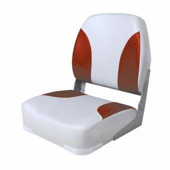 Сиденье мягкое складное (Серо-Красное) RemLodok-Shop.ru