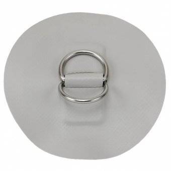 Рым-полукольца двойные пвх для крепления ремней D10см (Светло-Серое) RemLodok-Shop.ru