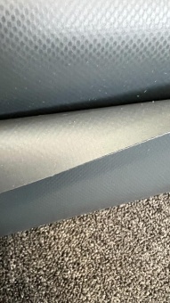 Ткань лодочная Dejia Boat 1500 гр/м2 Графит PANAMA (Рулон) RemLodok-Shop.ru