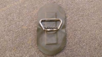 Рым ручка на подложке метал (Олива) RemLodok-Shop.ru