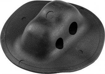 Крепление леера двойное, D 100 мм, отверстия 11 мм, 12,5мм (Черное) RemLodok-Shop.ru