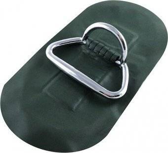 Рым-ручка транспортировочная с накладкой (Зеленая) RemLodok-Shop.ru