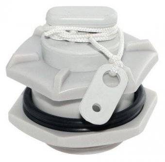 Клапан сливной на транец толщиной 24-40мм