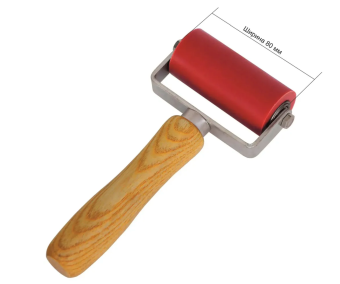 Валик ролик прикаточный прижимной (шир.80 мм) термостойкий силиконовый RemLodok-Shop.ru