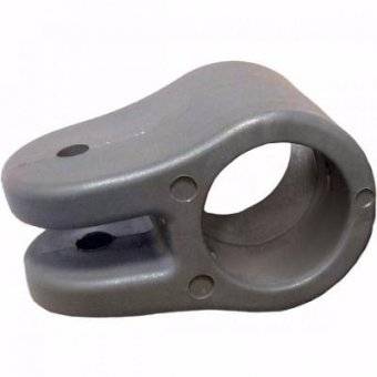 Крепление тента хомут на трубу (Серый)