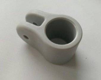 Крепление тента хомут на трубу (Светло-Серый) RemLodok-Shop.ru