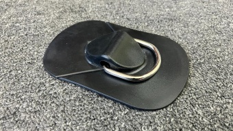 Рым буксировочный с D-кольцом (Черный) RemLodok-Shop.ru