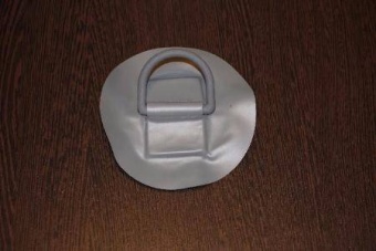 Полукольцо буксировочное на подложке (Темно-Серое) RemLodok-Shop.ru