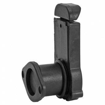 Клапан сливной створчатый 34-40мм (Черный) RemLodok-Shop.ru