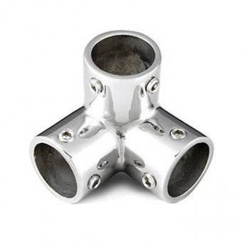 Соединитель-тройник. Диам. 25 мм. (нерж) RemLodok-Shop.ru
